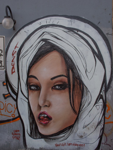 Graffiti en Santiago